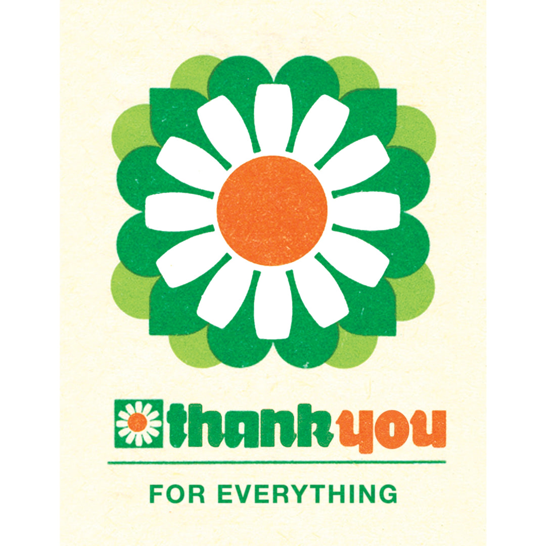 Card: Mod Daisy Thank You