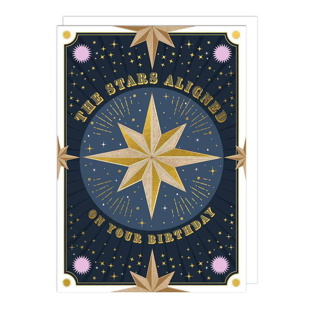 Stars Aligned Birthday Card