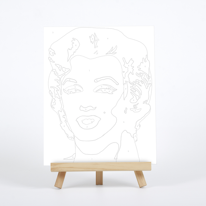 Andy Warhol: Marilyn Monroe Paint By Number