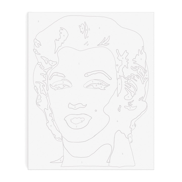 Andy Warhol: Marilyn Monroe Paint By Number
