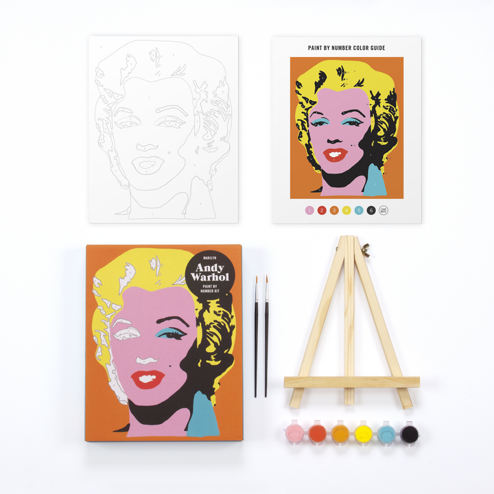 Andy Warhol: Marilyn Monroe Paint By Number