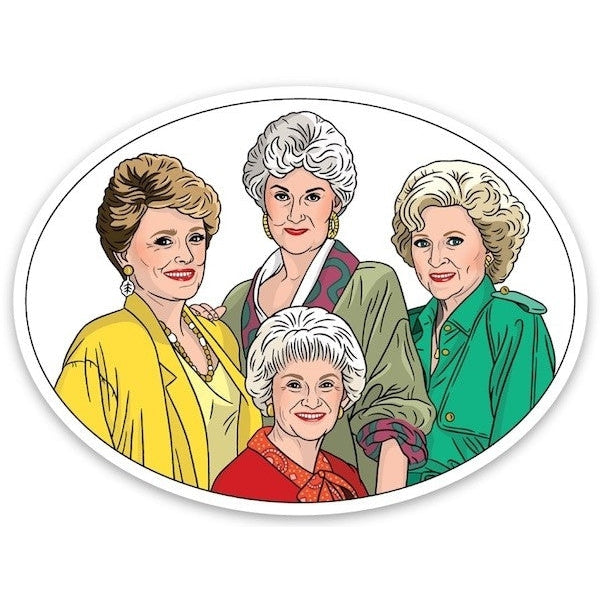Die Cut Sticker: Golden Girls