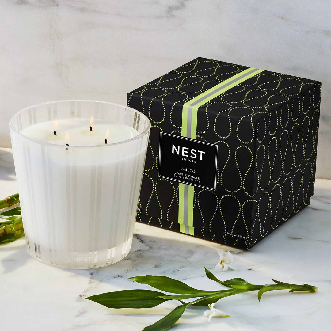 Bamboo Luxury 4-Wick Candle 47.3 Oz.