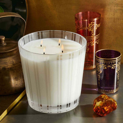 Moroccan Amber Luxury 4-Wick Candle 47.3 Oz.