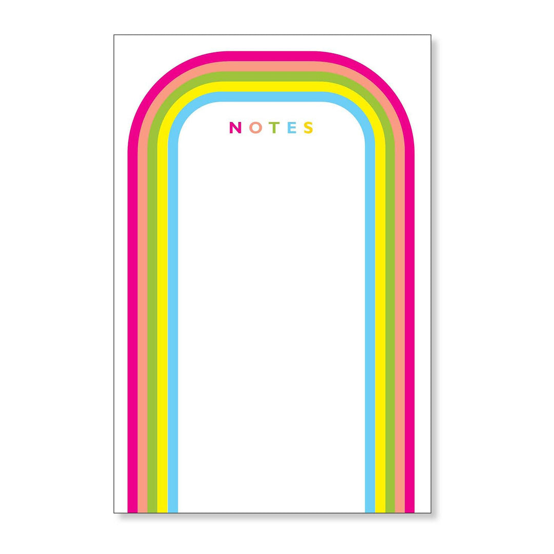 Rainbow Happy Notepad
