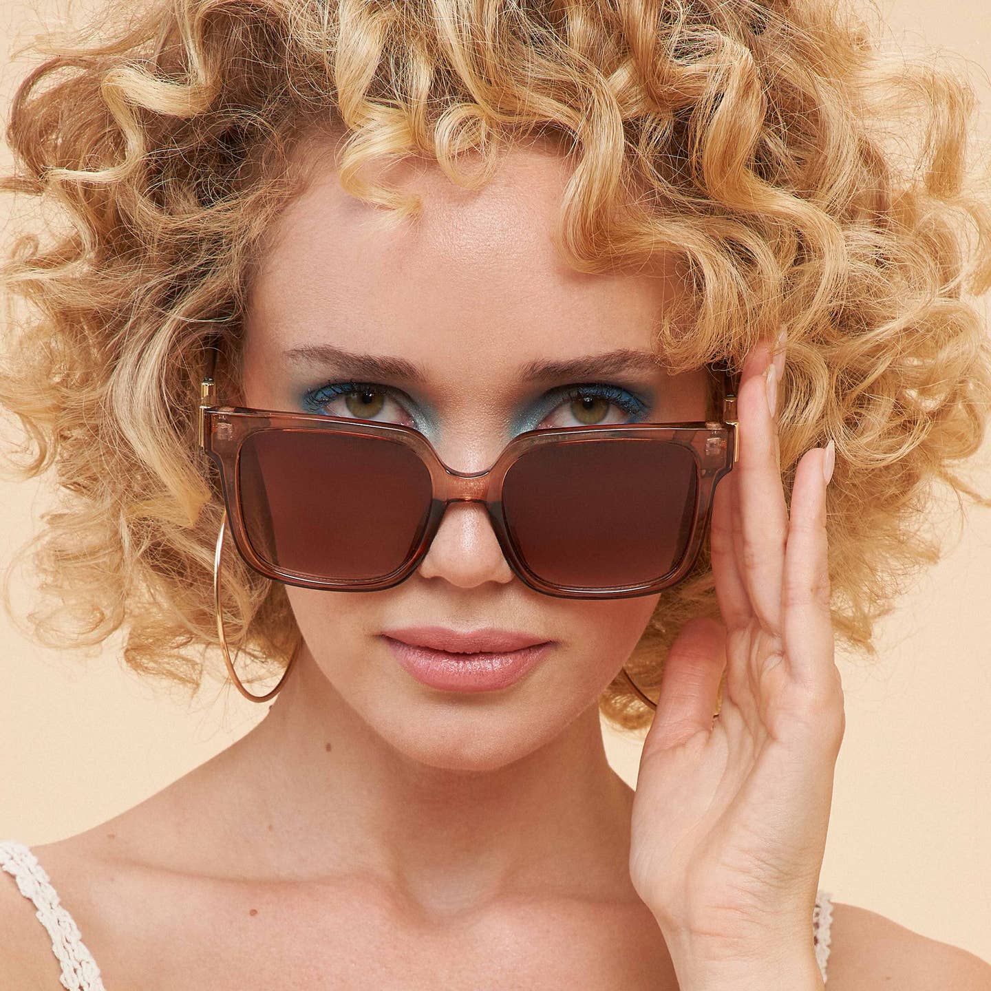 Lainey Luxe Sunglasses - Rose - Just Fabulous Palm Springs
