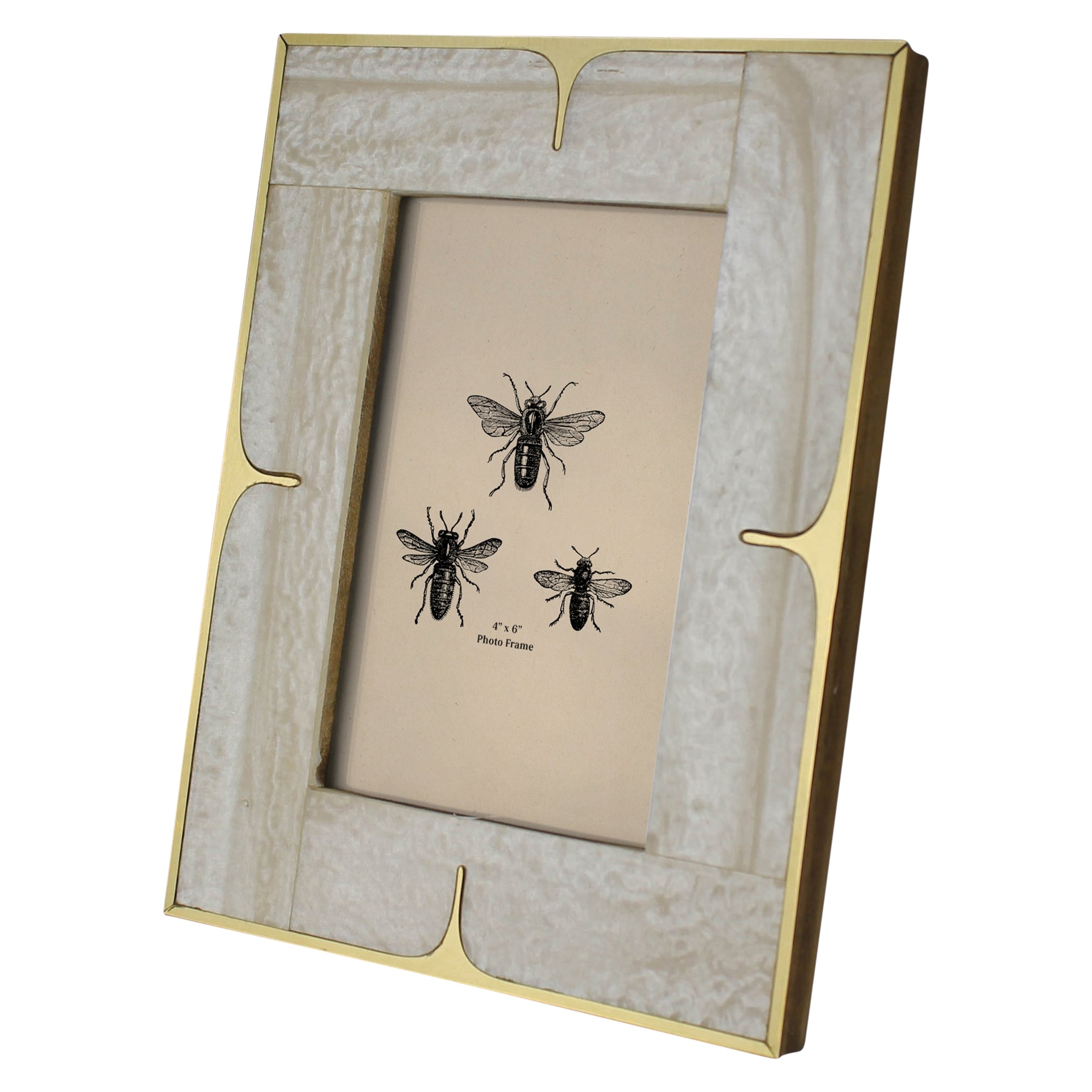 Resin & Brass Frame - 4x6