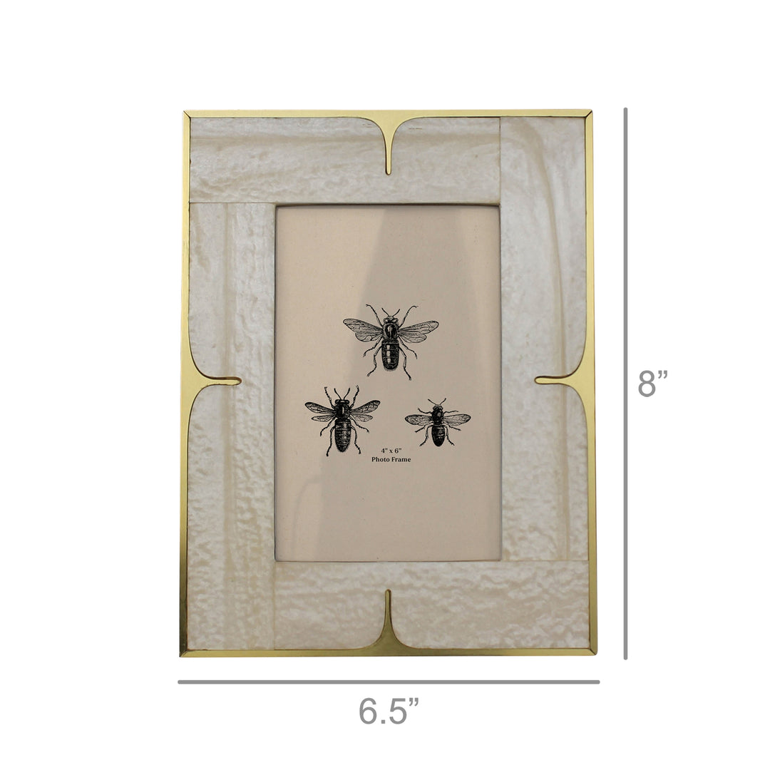 Resin & Brass Frame - 4x6