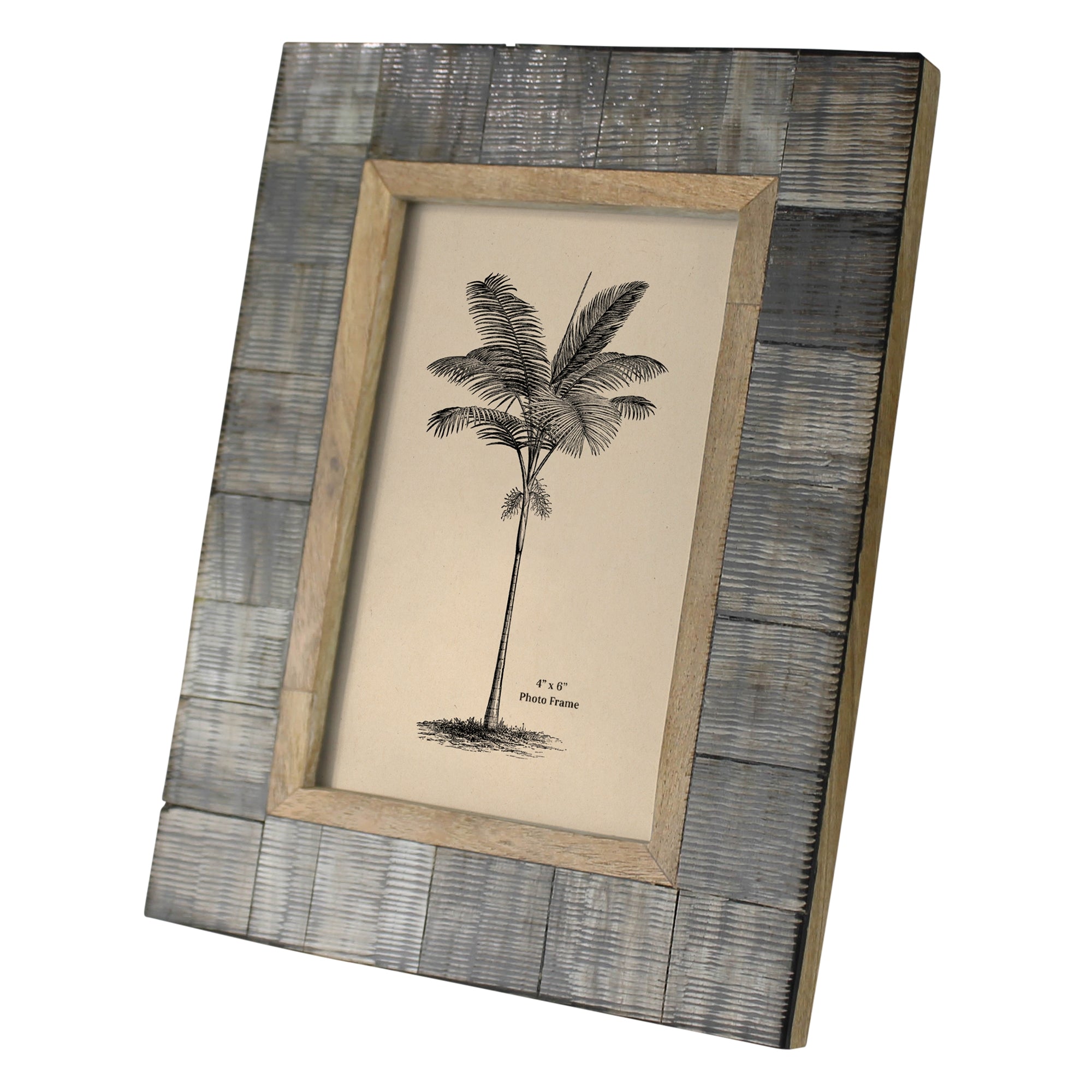 Chiseled Horn Frame - 4x6