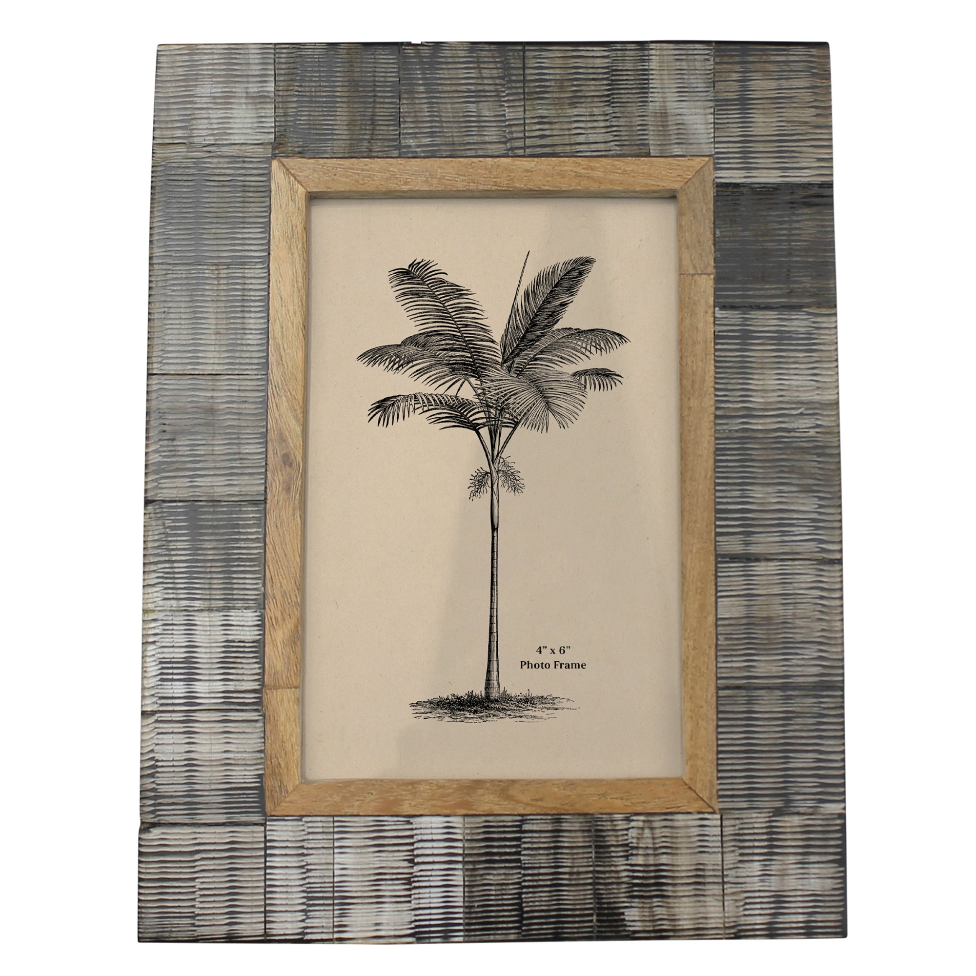 Chiseled Horn Frame - 4x6