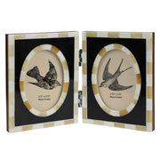Horn & Bone Double Frame - 2.75 x 3.75 - Just Fabulous Palm Springs