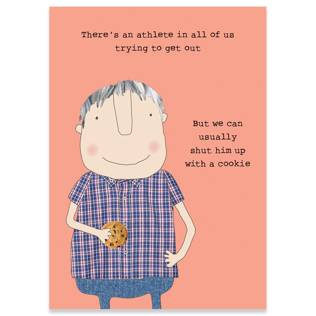 Athlete Birthday Card - Just Fabulous Palm Springs