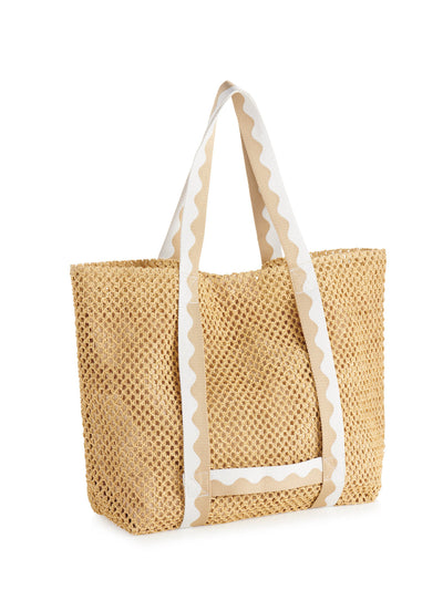 Antigua Tote And Hat Set - Sand