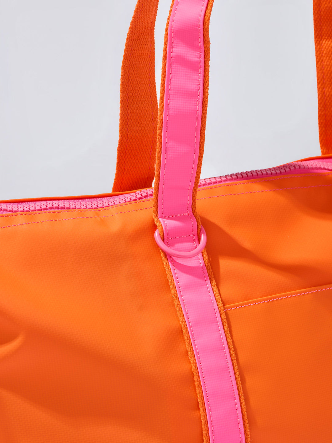 Port Water Resistant Tote - Orange