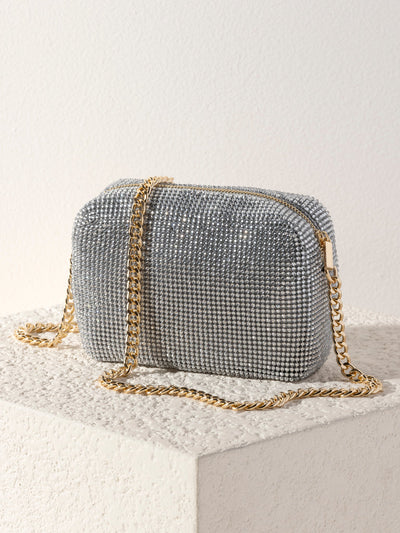 Heidi Shoulder Bag - Silver