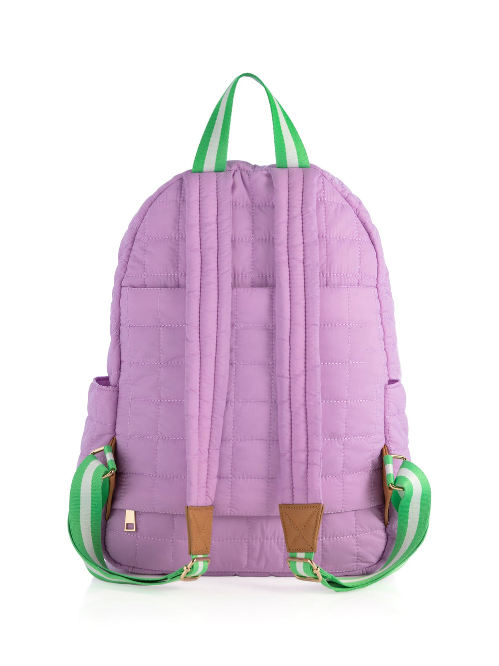 Ezra Quilted Backpack - Lilac