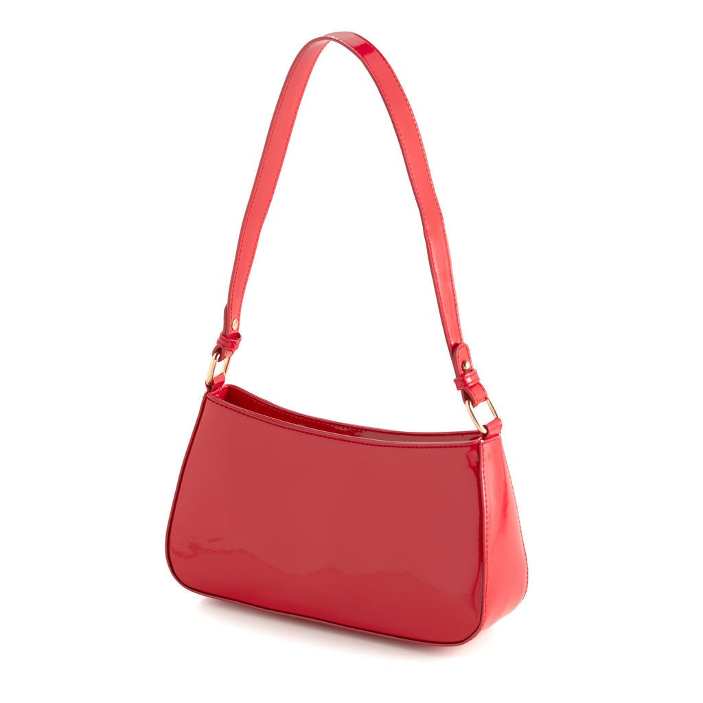 Clara Shoulder Bag - Red