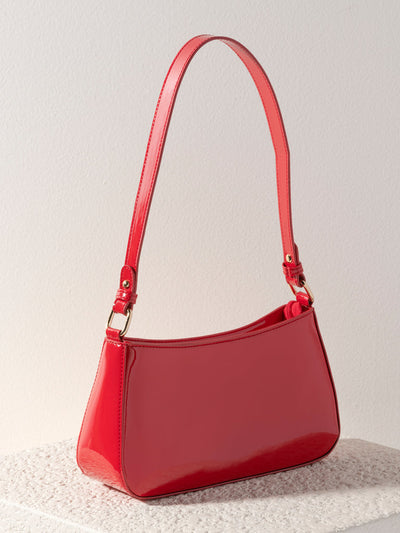 Clara Shoulder Bag - Red