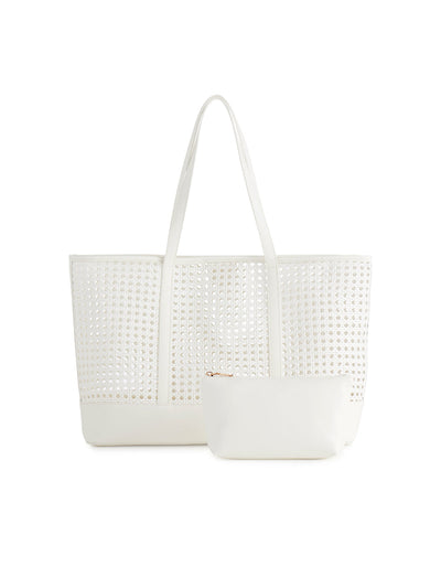 Soleil Tote Bag - White