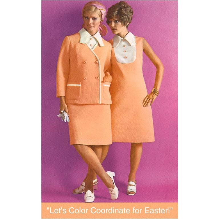 Let's Coordinate For Easter Greeting Card