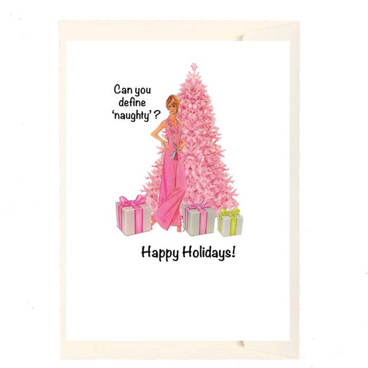 Can You Define Naughty? Holiday Card