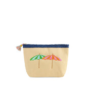 Capri Zip Pouch - Natural