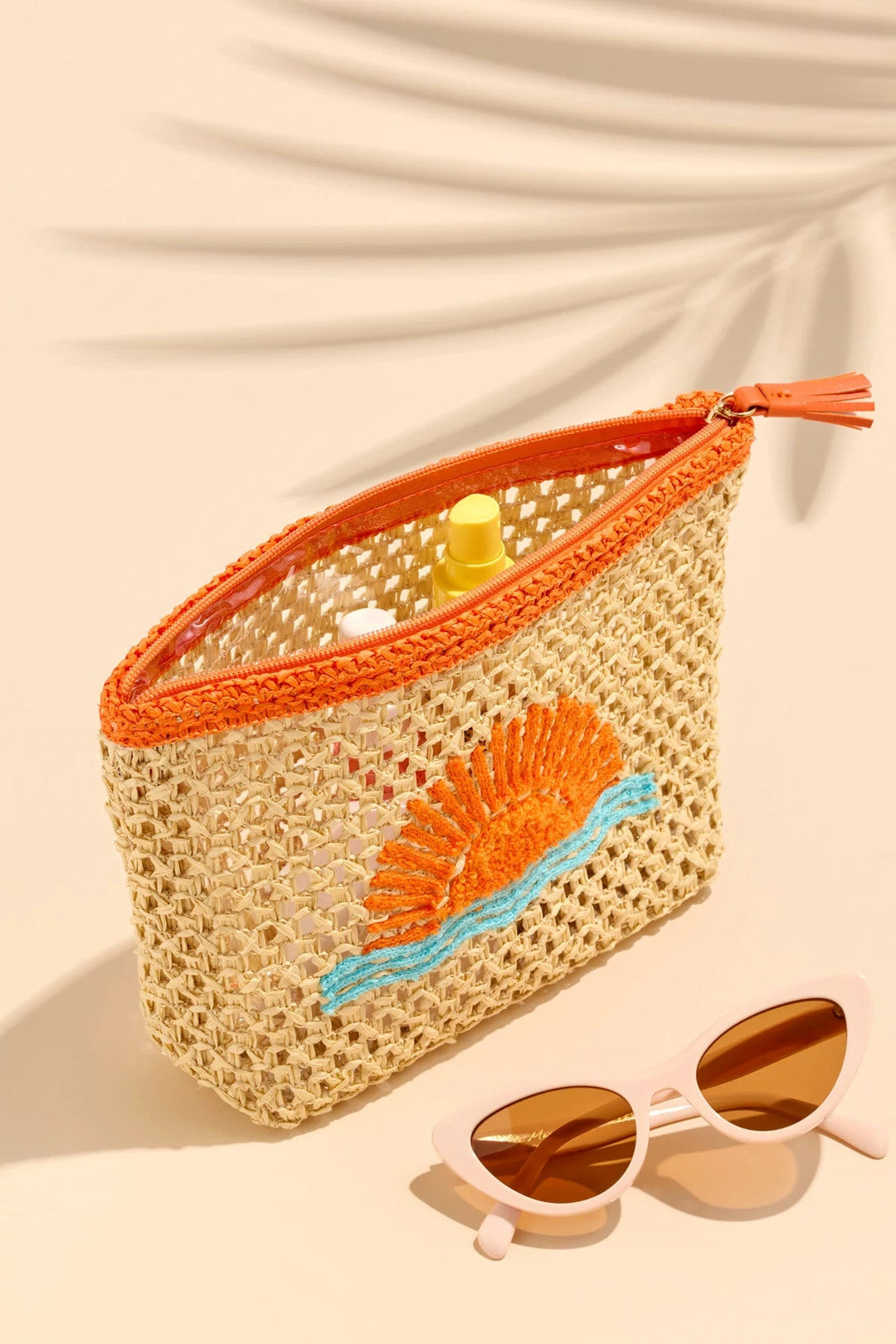 Sunrise Zip Pouch - Natural