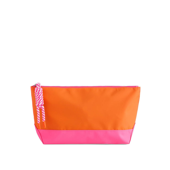 Port Water Resistant Zip Pouch - Orange