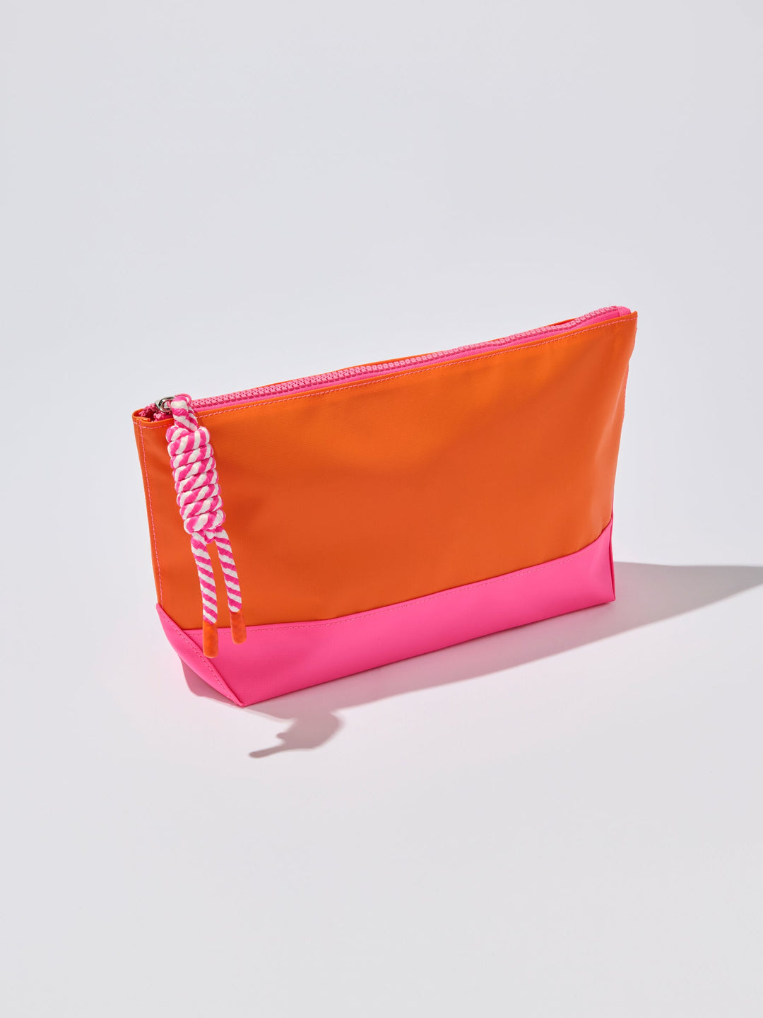Port Water Resistant Zip Pouch - Orange