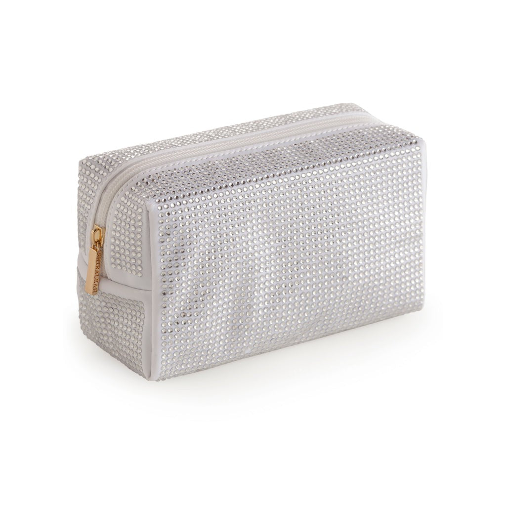 Bling Zip Pouch - Silver