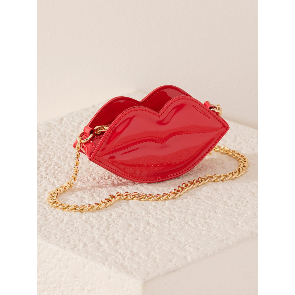 Kiss Mini Bag - Red