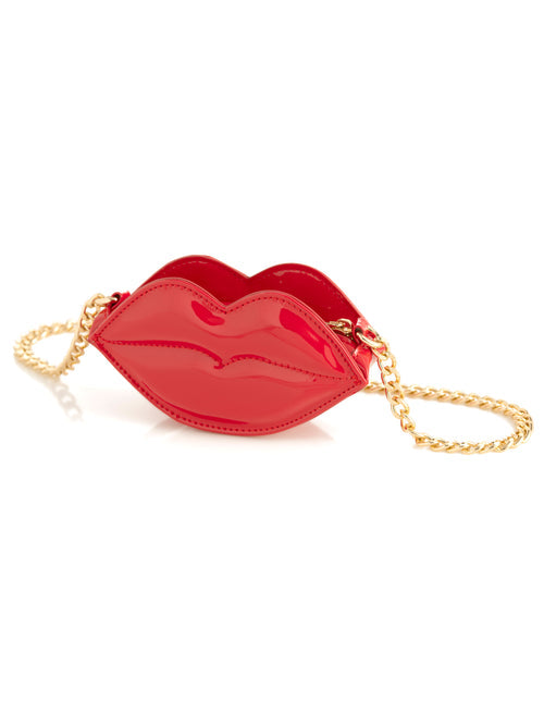 Kiss Mini Bag - Red