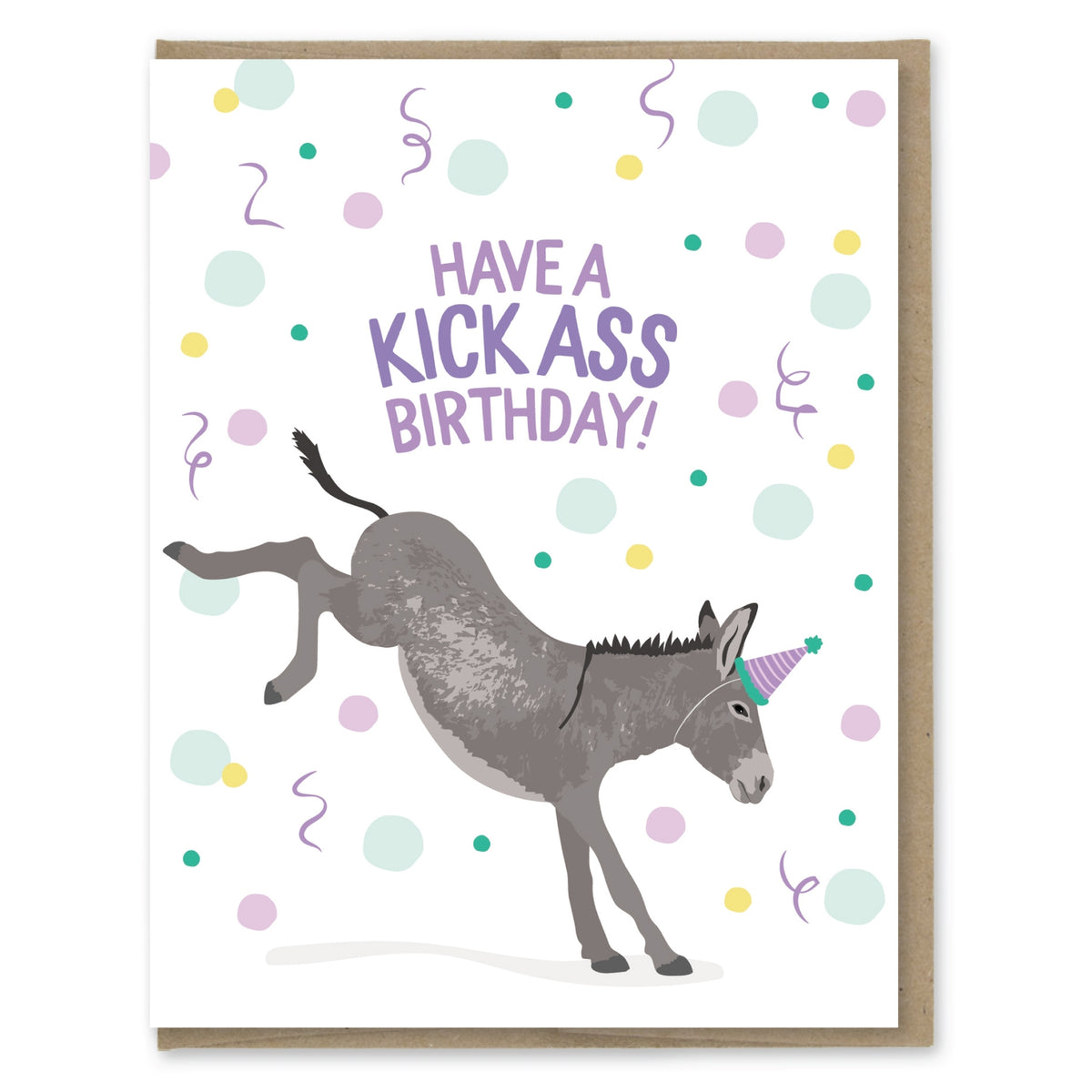 Kick Ass Birthday Card