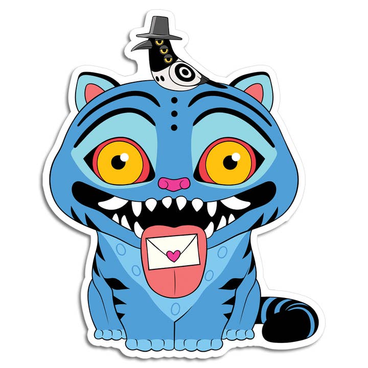 Die Cut Sticker: K-Pop Tiger