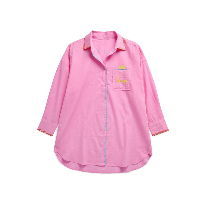 Vacay/Out-Of-Office Cover-Up Shirt