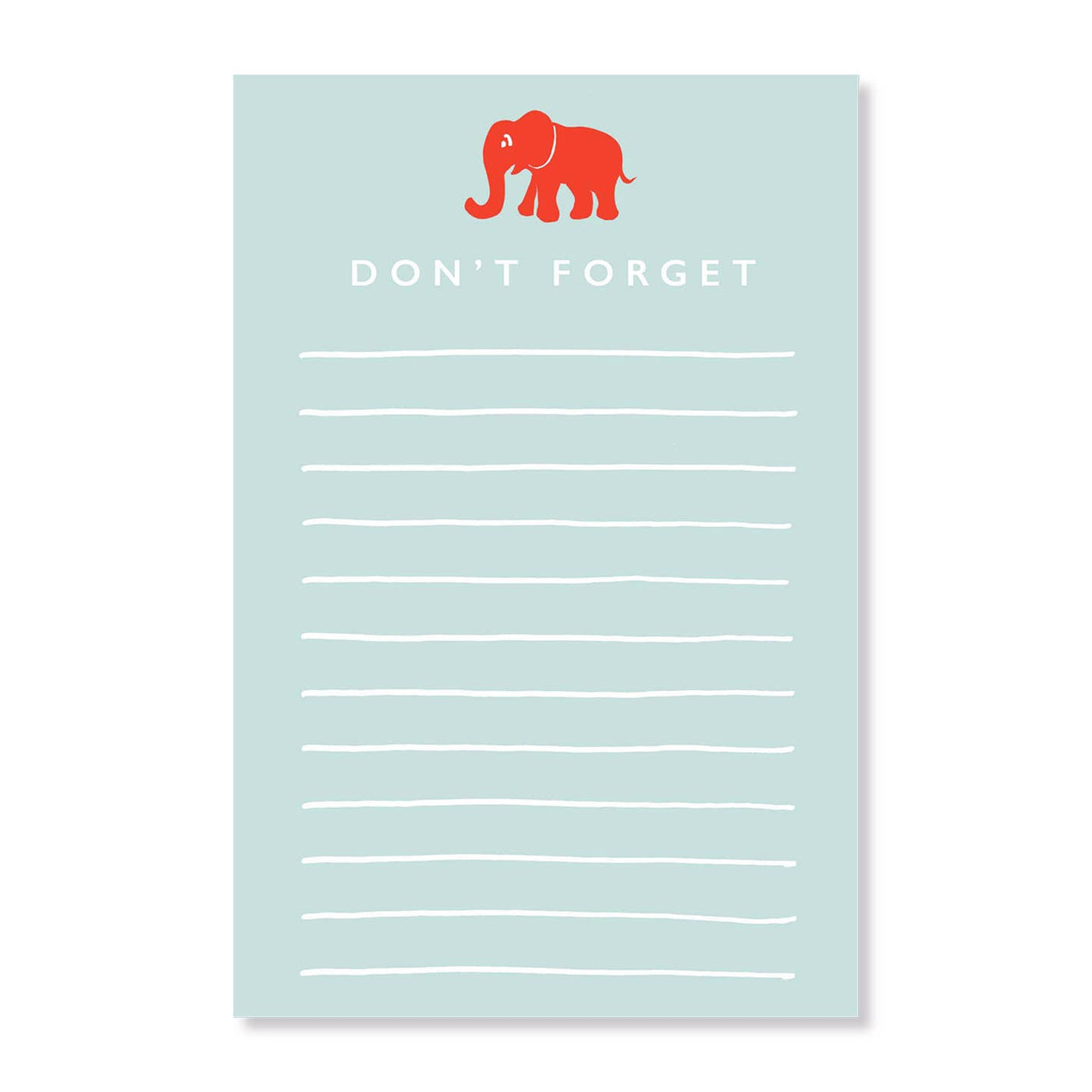 Elephant Happy Notepad