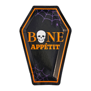 Haunted Halloween Die Cut Salad Plate - 8 Pack