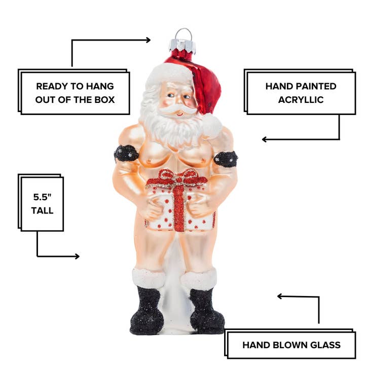 Stiff Package Ornament
