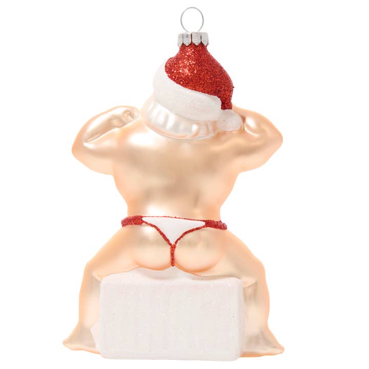 Peppermint Nick Ornament