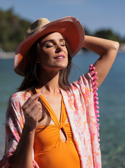 Ricci Hat - Orange