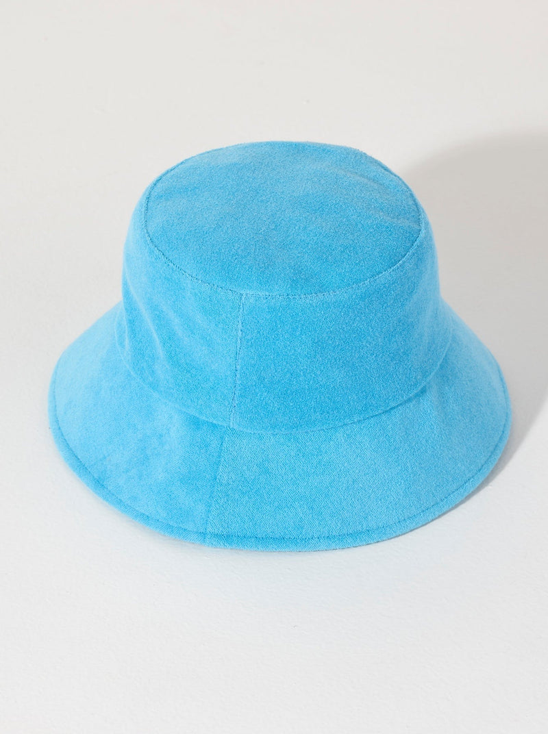 Sol Terry Bucket Hat - Turquoise