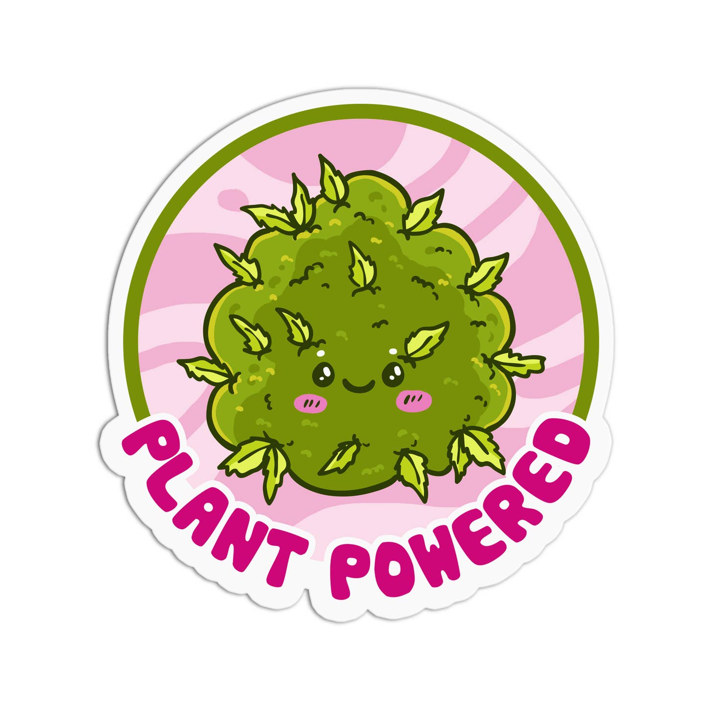 Sticker: Plant Powered