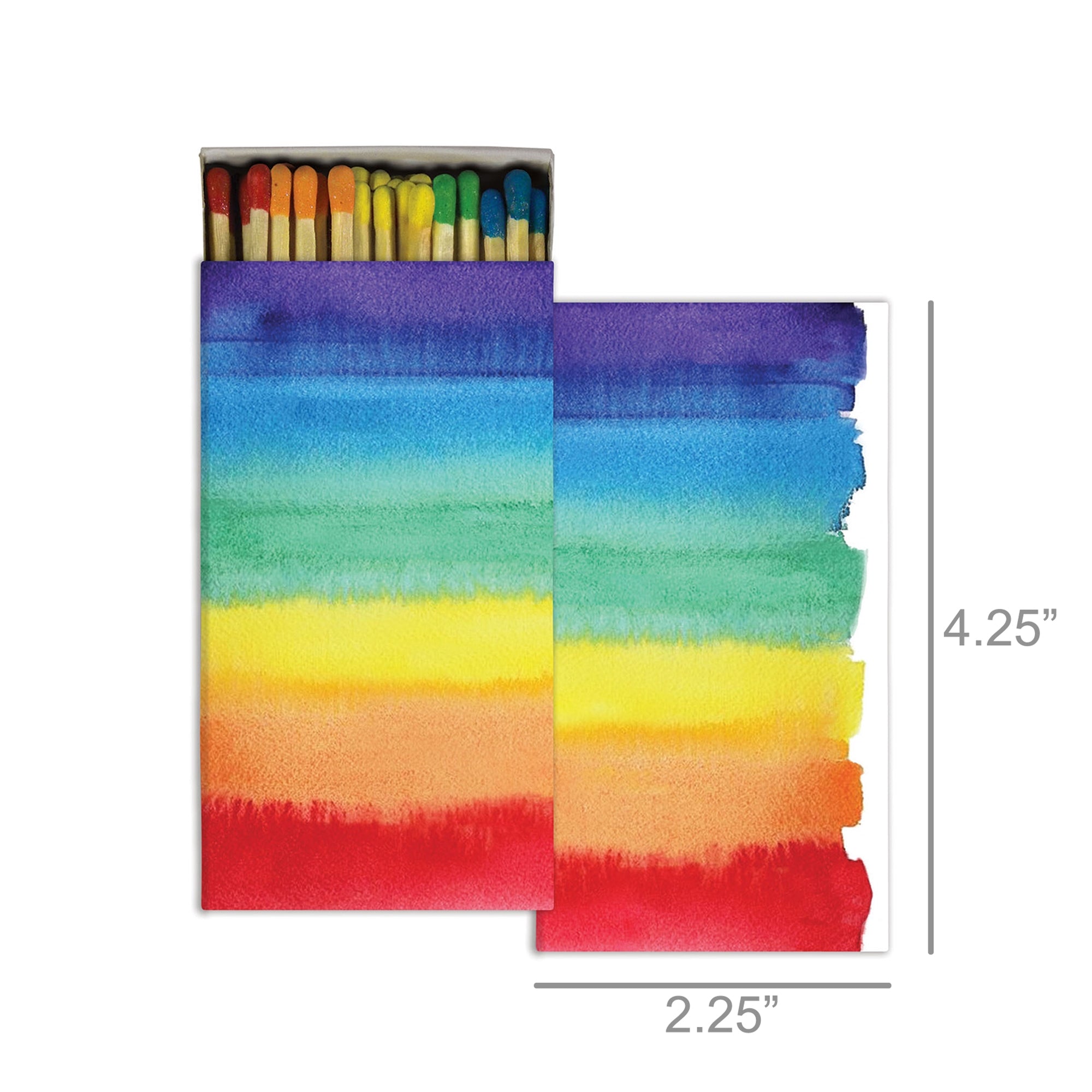 Watercolor Rainbow Matches - Just Fabulous Palm Springs