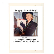 Happy Birthday! I Bought Champagne Birthday Card