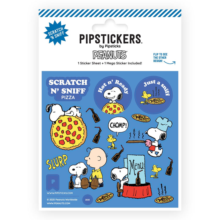 Peanuts Hot Pizza Scratch 'N Sniff Sticker