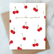 Sweet Cherries Greeting Card - Just Fabulous Palm Springs