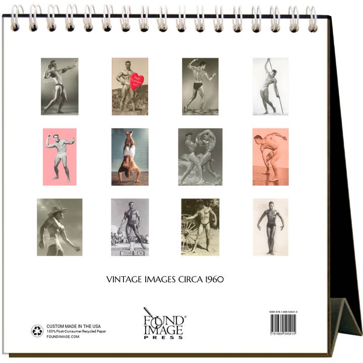 2025 Beefcake Easel Desk Calendar