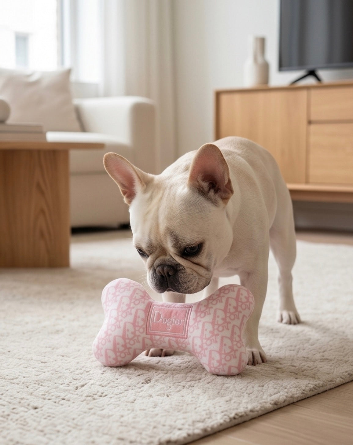 Pink Dogior Bone Pet Toy
