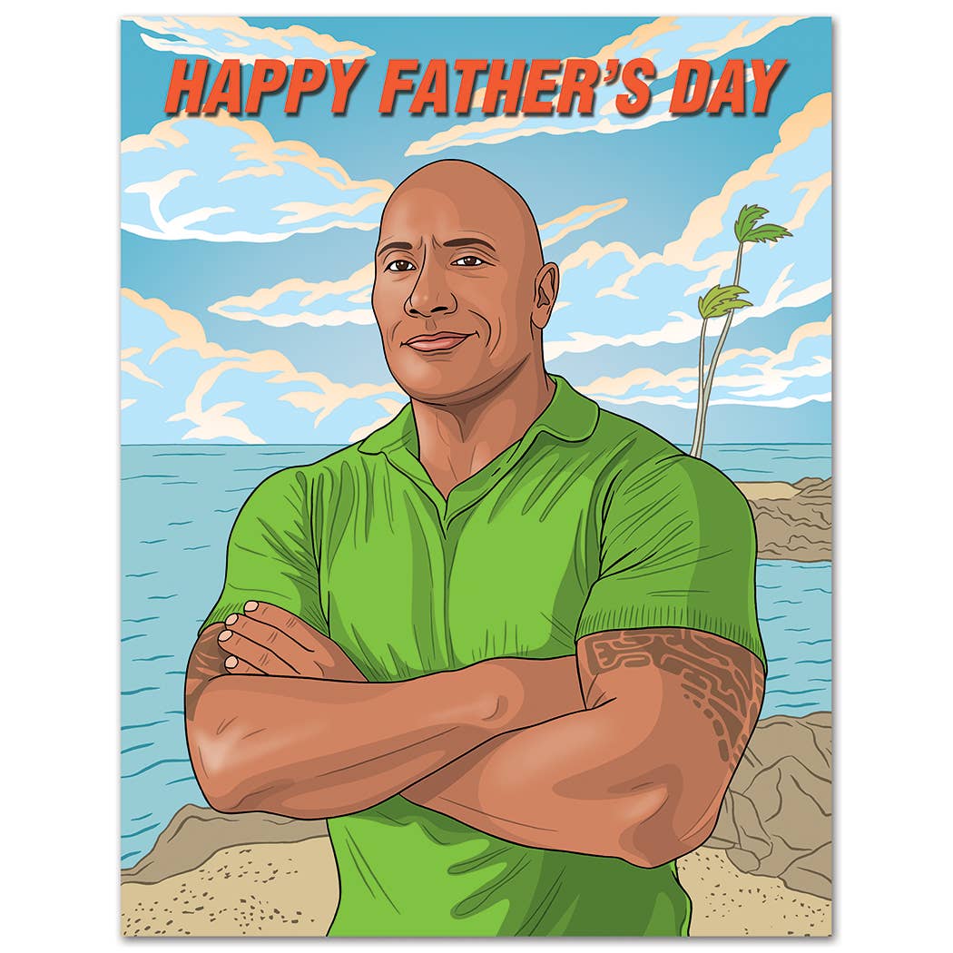 Card: The Rock Father's Day