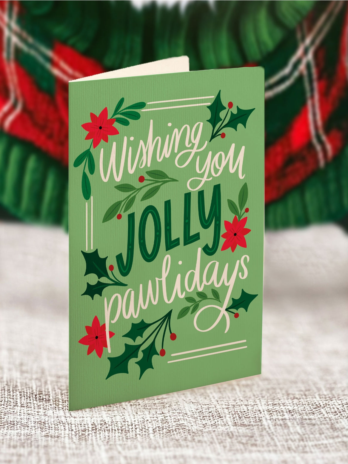 Mini Christmas Puppy Pop Up Card